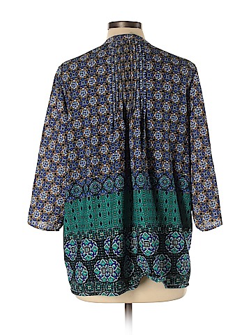 Woman Within 3/4 Sleeve Blouse (view 2)