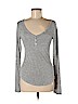 SO Gray Long Sleeve Henley Size M - photo 1