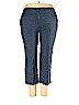 J.jill 100% Linen Blue Linen Pants Size 18 - photo 1