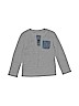 Arizona Jean Company Solid Gray Long Sleeve Henley Size 5T - photo 1