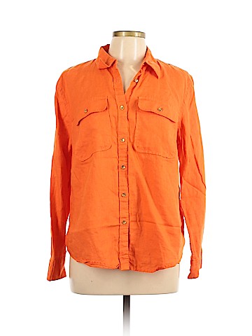Lauren by Ralph Lauren Long Sleeve Button-Down Shirt (view 1)