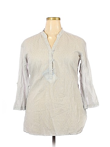 Columbia 3/4 Sleeve Button-Down Shirt (view 1)