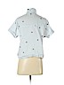 Madewell 100% Cotton Blue Short Sleeve Button-Down Shirt Size XXS - photo 2