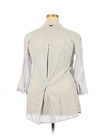 Columbia 3/4 Sleeve Button-Down Shirt (view 2)