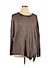 Simply Vera Vera Wang Gray Pullover Sweater Size 1X - photo 1
