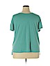 Woman Within Teal Short Sleeve T-Shirt Size 18 (L) - photo 2