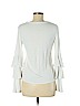 BP. White Long Sleeve Top Size M - photo 2