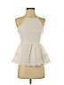 Lulu's 100% Cotton White Sleeveless Blouse Size XS - photo 1