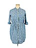 Old Navy 100% Cotton Blue Casual Dress Size XL - photo 1