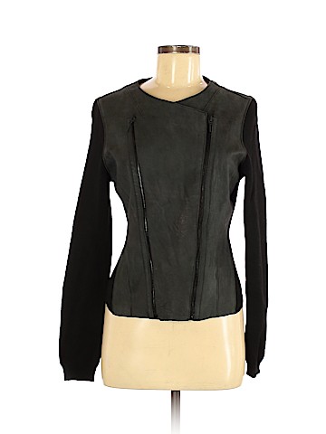 Elie Tahari Leather Jacket (view 1)