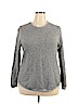 Jeanne Pierre 100% Cotton Gray Pullover Sweater Size XXL - photo 1