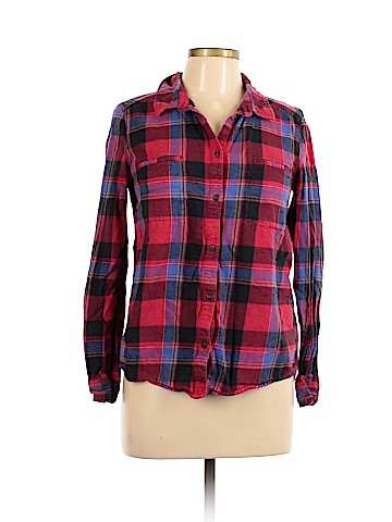 Roxy Long Sleeve Button-Down Shirt (view 1)