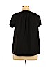 Old Navy 100% Polyester Black Short Sleeve Blouse Size XL - photo 2