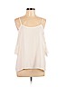 Forever 21 100% Polyester Ivory Sleeveless Blouse Size L - photo 1