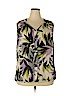 Worthington 100% Polyester Black Sleeveless Blouse Size 2X - photo 1