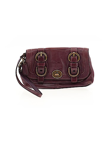 Coach Leather Wristlet (view 1)