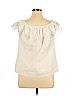 Merona 100% Cotton White Sleeveless Blouse Size XL - photo 2
