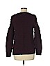 Vince Camuto 100% Cotton Burgundy Pullover Sweater Size S - photo 2