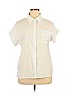 Misslook White Short Sleeve Blouse Size XL - photo 1