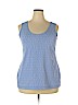 Zella Blue Tank Top Size 2X - photo 1