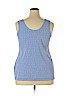 Zella Blue Tank Top Size 2X - photo 2