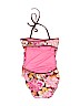 Beach Scene Pink One Piece Swimsuit Size 7 - photo 2