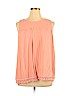 Mossimo Supply Co. 100% Rayon Pink Sleeveless Blouse Size XL - photo 1
