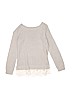 PINK Republic (Heart) Gray Pullover Sweater Size 14 - photo 1