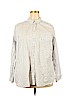 Sonoma Goods for Life 100% Cotton White Long Sleeve Button-Down Shirt Size 2X - photo 1