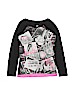 Justice Black Long Sleeve T-Shirt Size 16 - photo 1