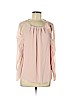 Vince Camuto 100% Polyester Pink Long Sleeve Blouse Size S - photo 1
