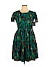 Lularoe Green Casual Dress Size XL - photo 1
