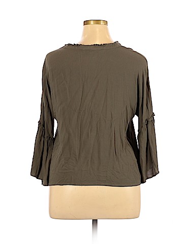 Democracy 3/4 Sleeve Blouse (view 2)