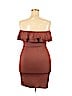 HAUTE FOX Brown Casual Dress Size 2X - photo 2