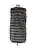 Zara Gray Faux Fur Vest Size M - photo 2