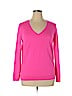 Vineyard Vines 100% Merino Wool Pink Wool Pullover Sweater Size XL - photo 1