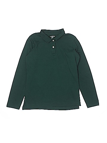Lands' End Long Sleeve Polo (view 1)