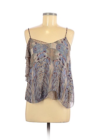 Of Two Minds Sleeveless Silk Top (view 1)
