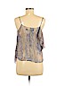 Of Two Minds 100% Silk Blue Sleeveless Silk Top Size P (petite) - photo 2