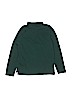 Lands' End 100% Cotton Green Long Sleeve Polo Size 14 - photo 2