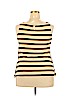 Ann Taylor LOFT Tan Sleeveless Blouse Size XL - photo 2