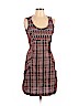 Maurices 100% Cotton Brown Casual Dress Size 13 - 14 - photo 1