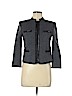 Diane von Furstenberg Gray Wool Coat Size 4 - photo 1