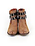 Franco Sarto 100% Leather Tan Ankle Boots Size 7 1/2 - photo 2