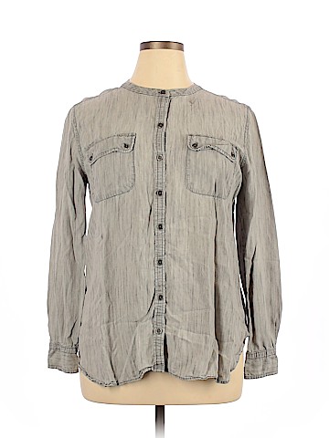 Ann Taylor LOFT Long Sleeve Blouse (view 1)