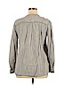Ann Taylor LOFT Gray Long Sleeve Blouse Size XL - photo 2