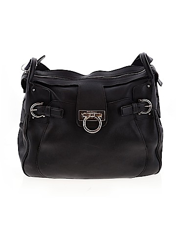 Salvatore Ferragamo Leather Shoulder Bag (view 1)