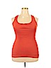 Eyeshadow 100% Cotton Orange Sleeveless Top Size XL - photo 1