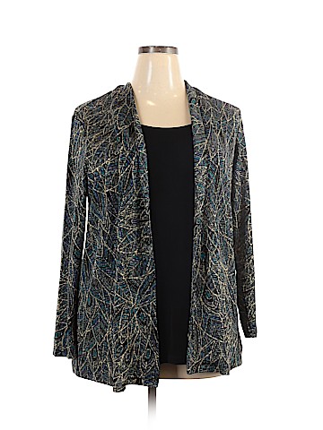 JM Collection Long Sleeve Top (view 1)