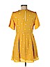 Abercrombie & Fitch 100% Viscose Yellow Casual Dress Size M (petite) - photo 2